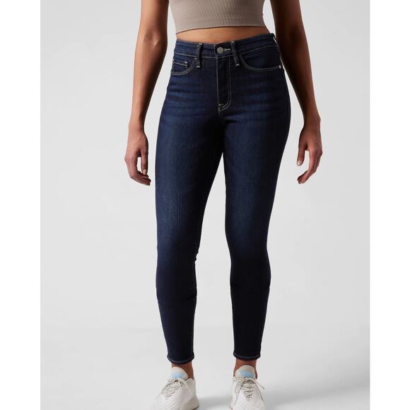 Athleta Sculptek Ultra Skinny Midnight Jean size 2 - Picture 1 of 9